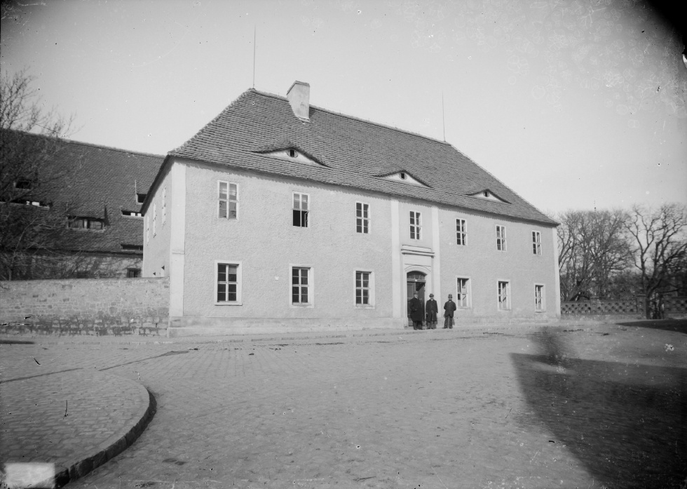 Merseburg, alte Altenburger Volksschule (Kulturhistorisches Museum Schloss Merseburg CC BY-NC-SA)