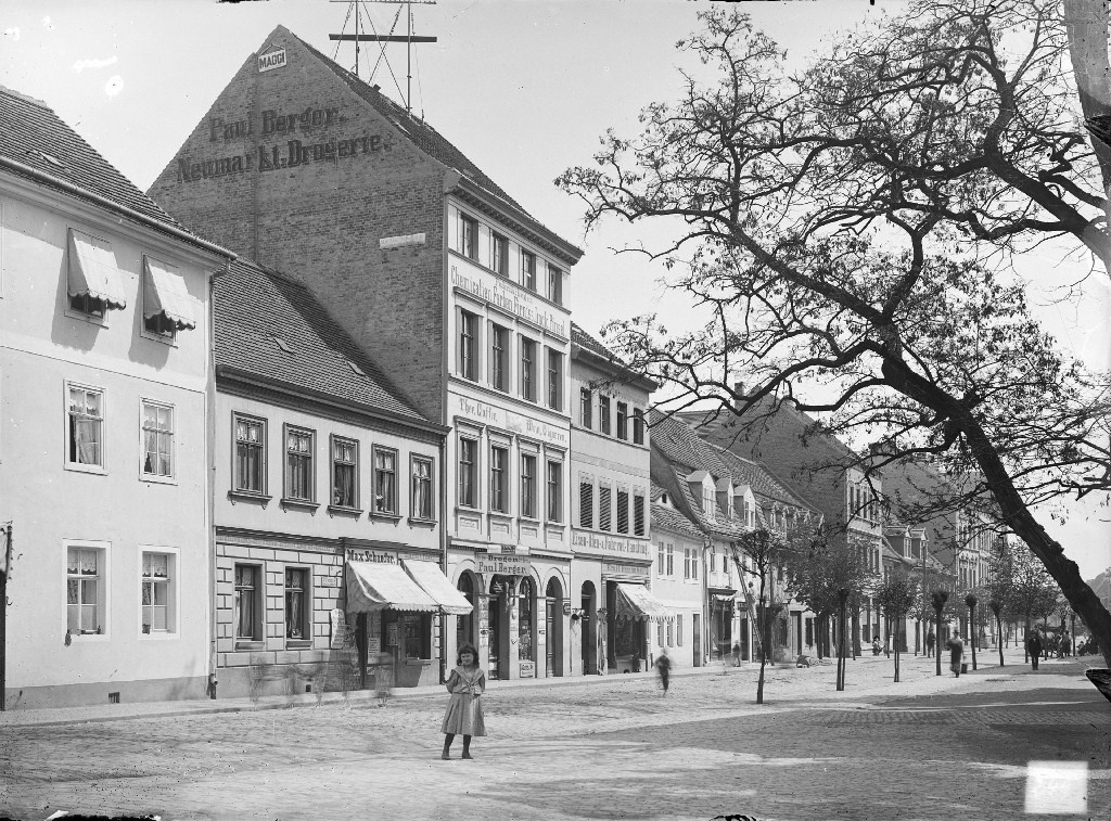 Merseburg, Am Neumarkt (Kulturhistorisches Museum Schloss Merseburg CC BY-NC-SA)