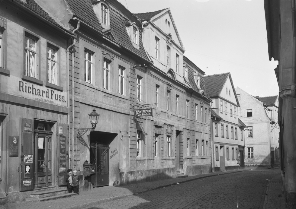 Merseburg, Haus des Fotografenmeisters Maximilian Herrfurth (Kulturhistorisches Museum Schloss Merseburg CC BY-NC-SA)
