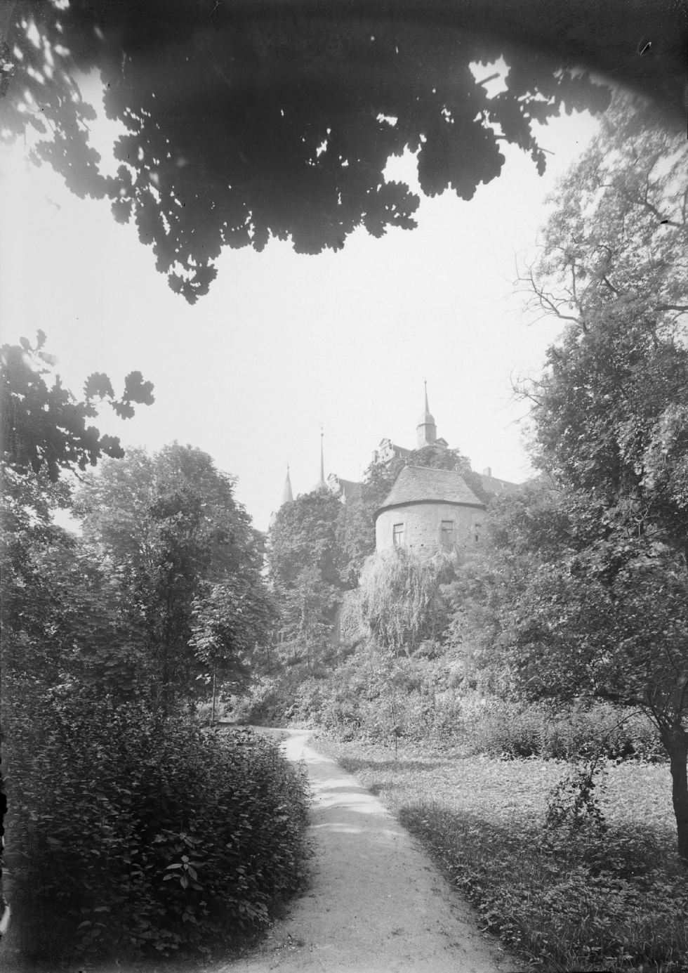 Merseburg, Schloss mit dem Turm &quot;Dicker Heinrich&quot; (Kulturhistorisches Museum Schloss Merseburg CC BY-NC-SA)