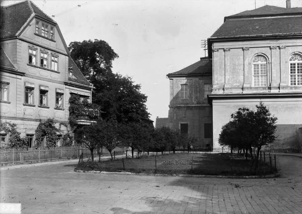 Merseburg, Ober-Altenburg - Platz vor dem Schlossgartensalon (Kulturhistorisches Museum Schloss Merseburg CC BY-NC-SA)