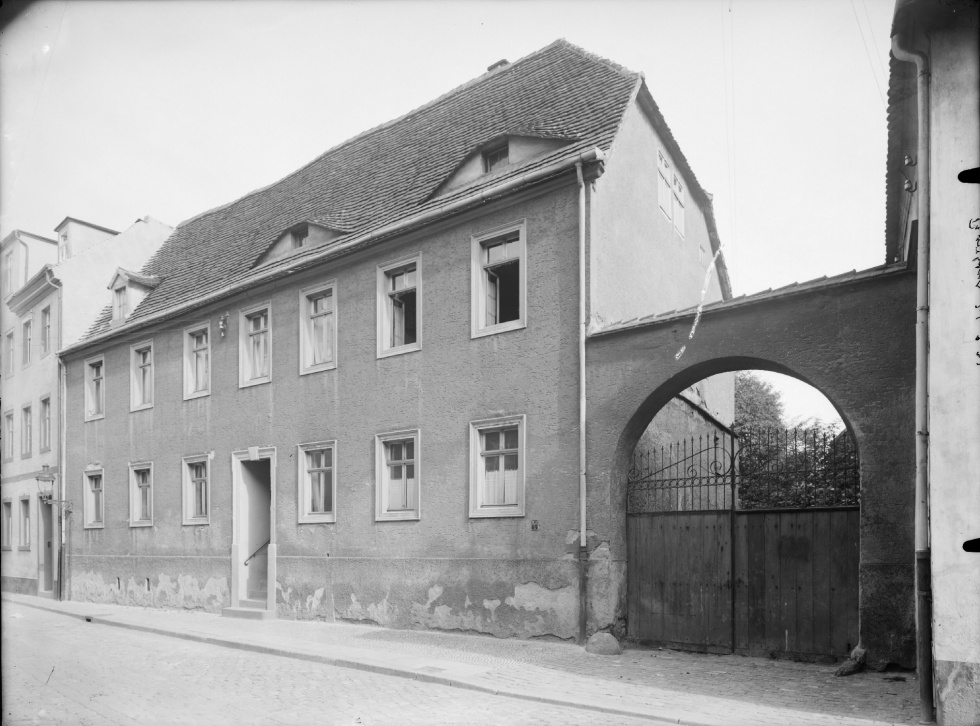 Merseburg, Pfarrhaus Breite Straße (Kulturhistorisches Museum Schloss Merseburg CC BY-NC-SA)