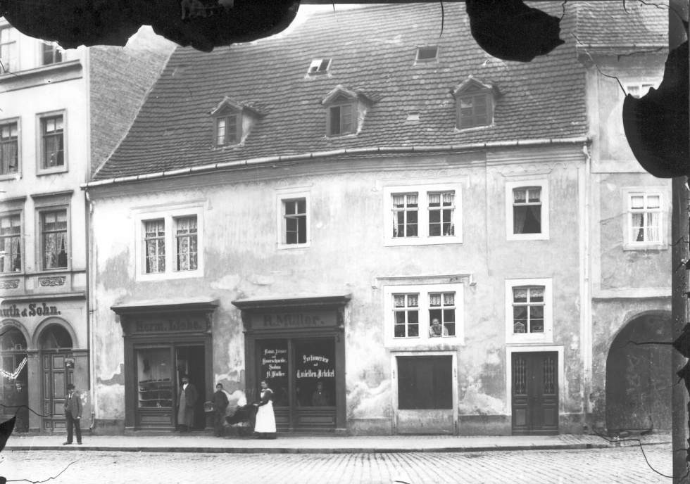 Merseburg, Entenplan, Südseite (Kulturhistorisches Museum Schloss Merseburg CC BY-NC-SA)