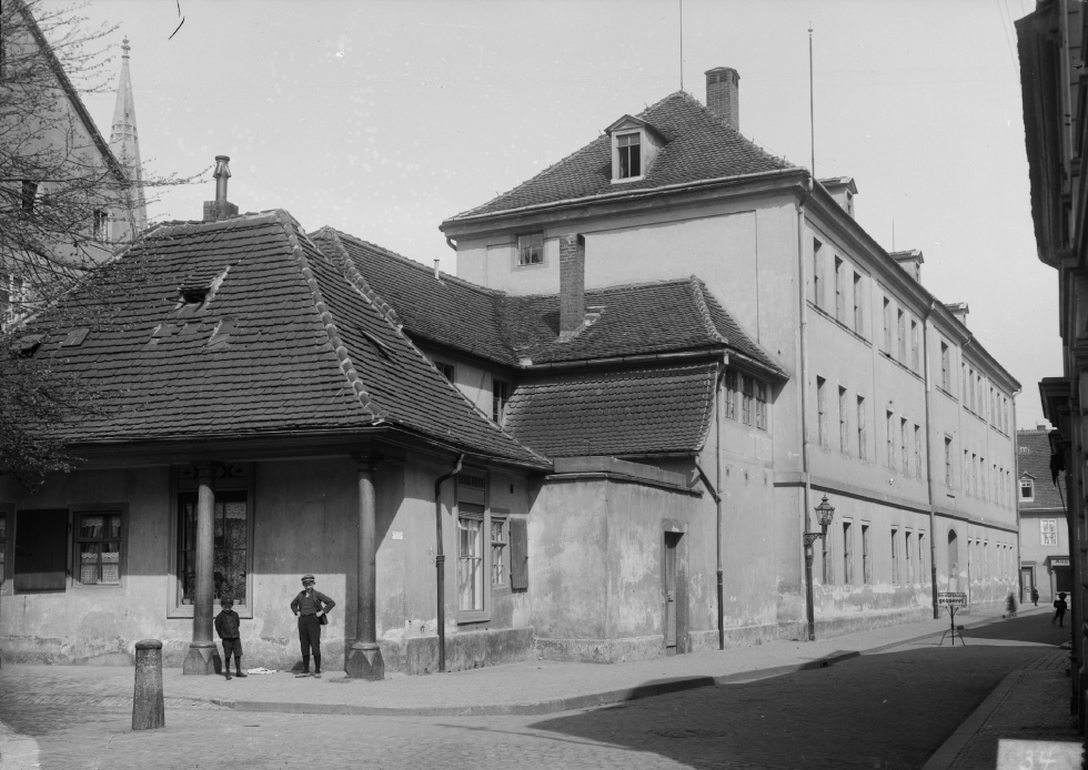 Merseburg, Volksschule am Windberg (Kulturhistorisches Museum Schloss Merseburg CC BY-NC-SA)