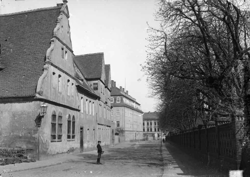 Merseburg, Ober-Altenburg mit Leonhards Brauerei (Kulturhistorisches Museum Schloss Merseburg CC BY-NC-SA)