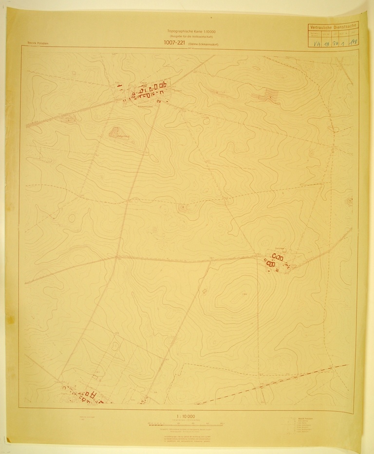 Danna-Eckmannsdorf (topographische Karte 1:10000) (Kulturhistorisches Museum Schloss Merseburg CC BY-NC-SA)