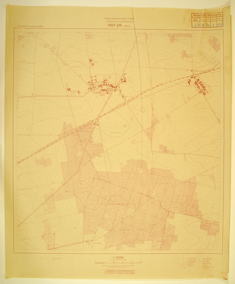 Klebitz (topographische Karte 1:10000) (Kulturhistorisches Museum Schloss Merseburg CC BY-NC-SA)