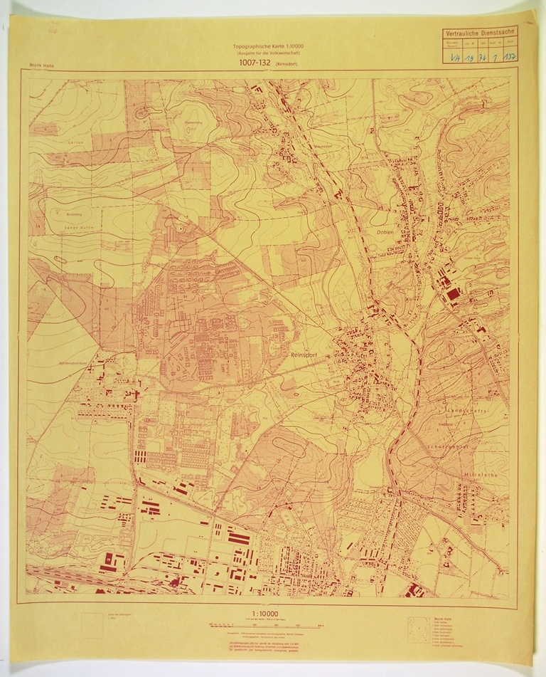 Reinsdorf (topographische Karte 1:10000) (Kulturhistorisches Museum Schloss Merseburg CC BY-NC-SA)