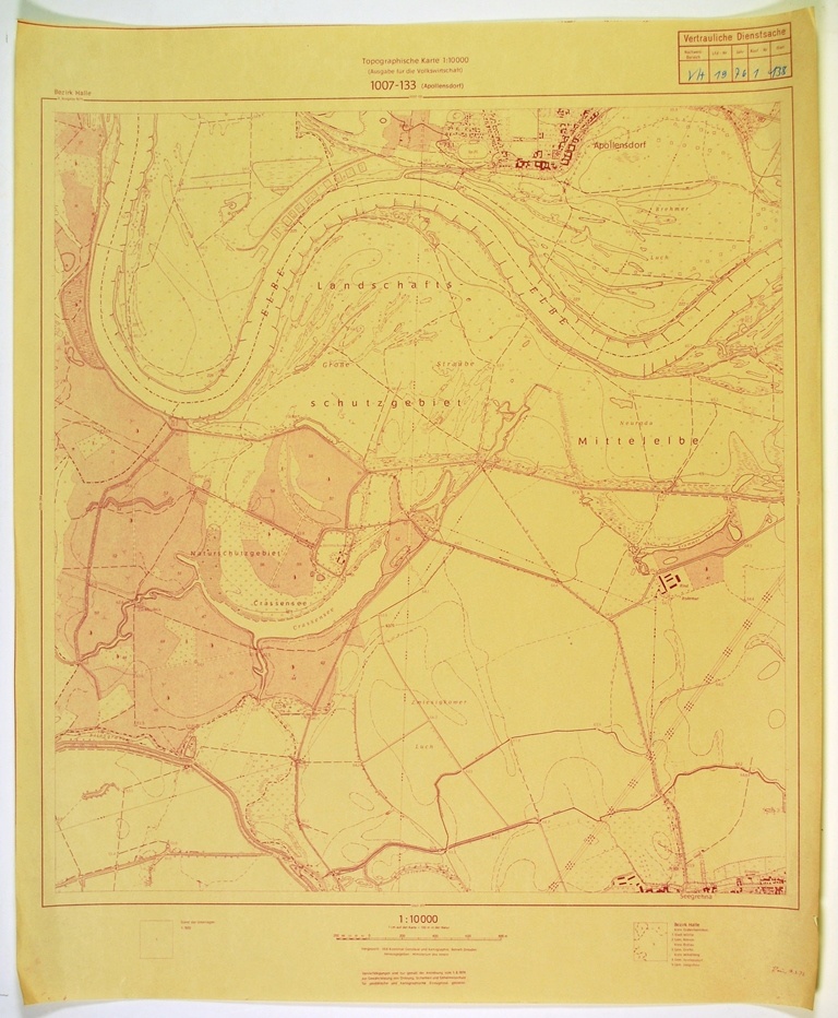 Apollensdorf (topographische Karte 1:10000) (Kulturhistorisches Museum Schloss Merseburg CC BY-NC-SA)
