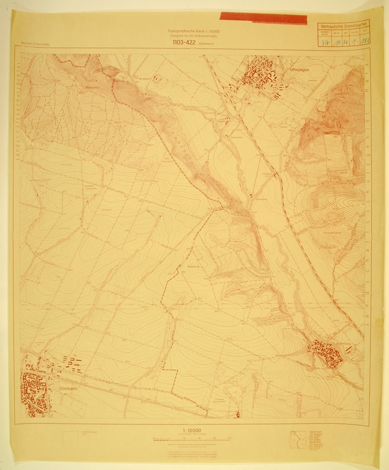 Görsbach (topographische Karte 1:10000) (Kulturhistorisches Museum Schloss Merseburg CC BY-NC-SA)
