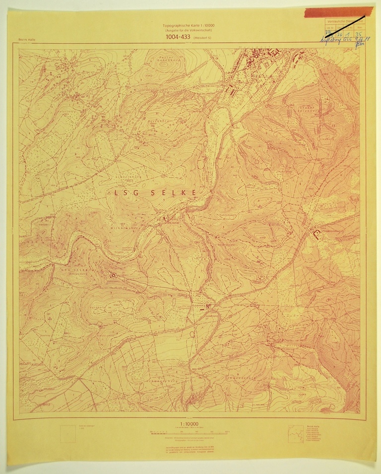 Meisdorf Süd (topographische Karte 1:10000) (Kulturhistorisches Museum Schloss Merseburg CC BY-NC-SA)