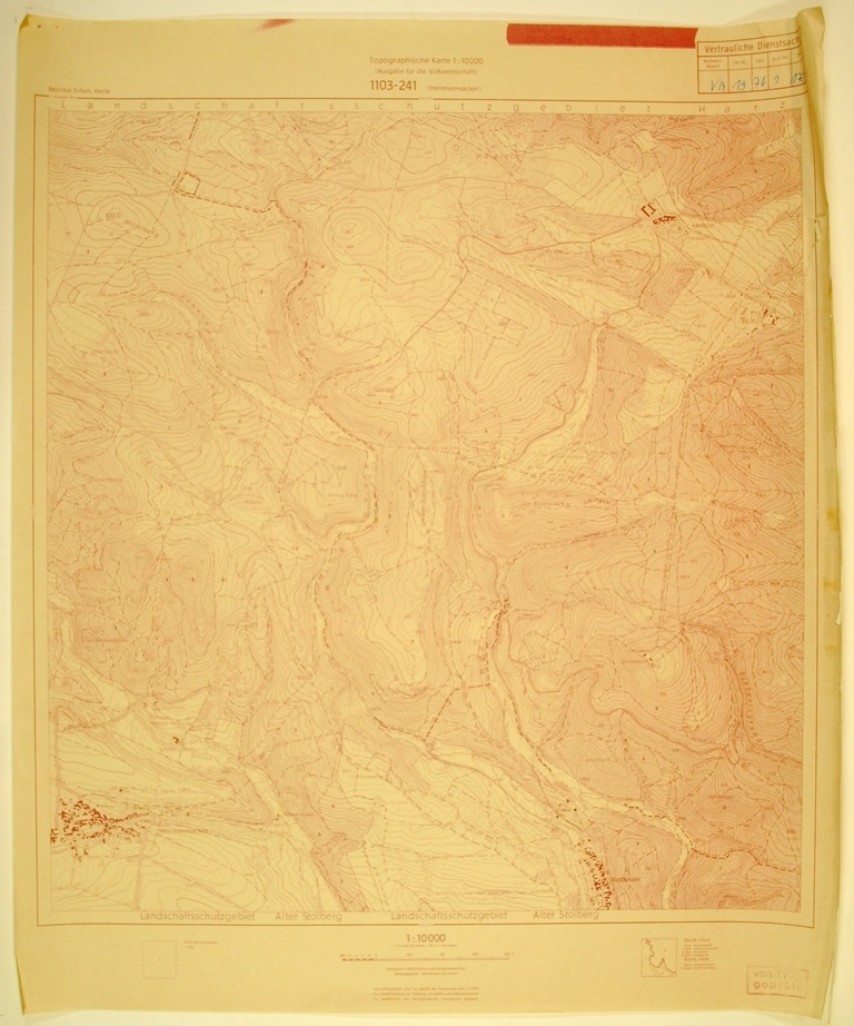 Herrmannsacker (topographische Karte 1:10000) (Kulturhistorisches Museum Schloss Merseburg CC BY-NC-SA)