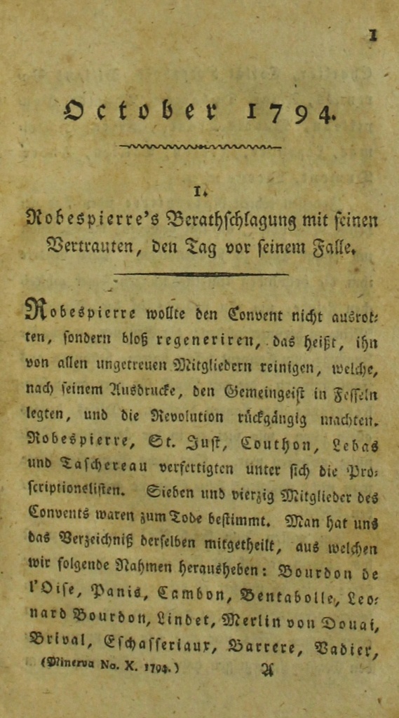 Minerva. Ein Journal historischen und politischen Inhalts (Museum im Schloss Lützen CC BY-NC-SA)