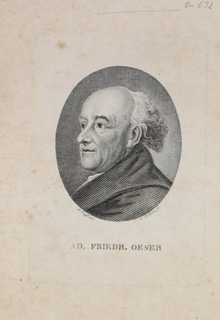 Porträt von Adam Oeser  (Museum im Schloss Lützen CC BY-NC-SA)