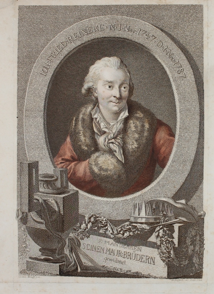 Porträt von Johann Friedrich Reinecke  (Museum im Schloss Lützen CC BY-NC-SA)