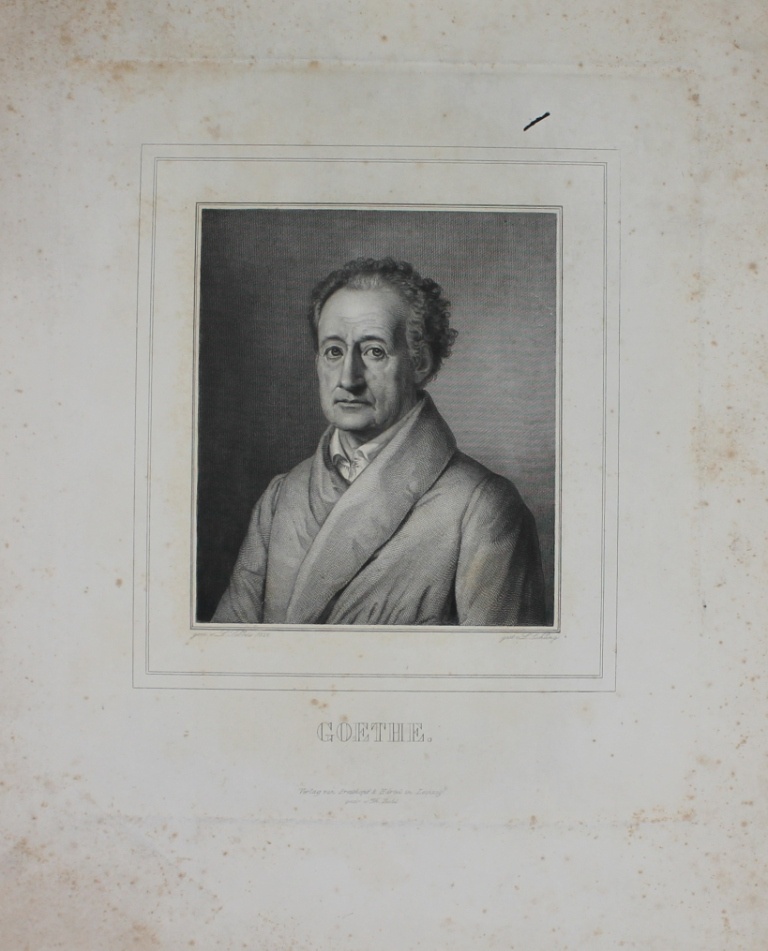 Porträt von Johann Wolfgang von Goethe  (Museum im Schloss Lützen CC BY-NC-SA)