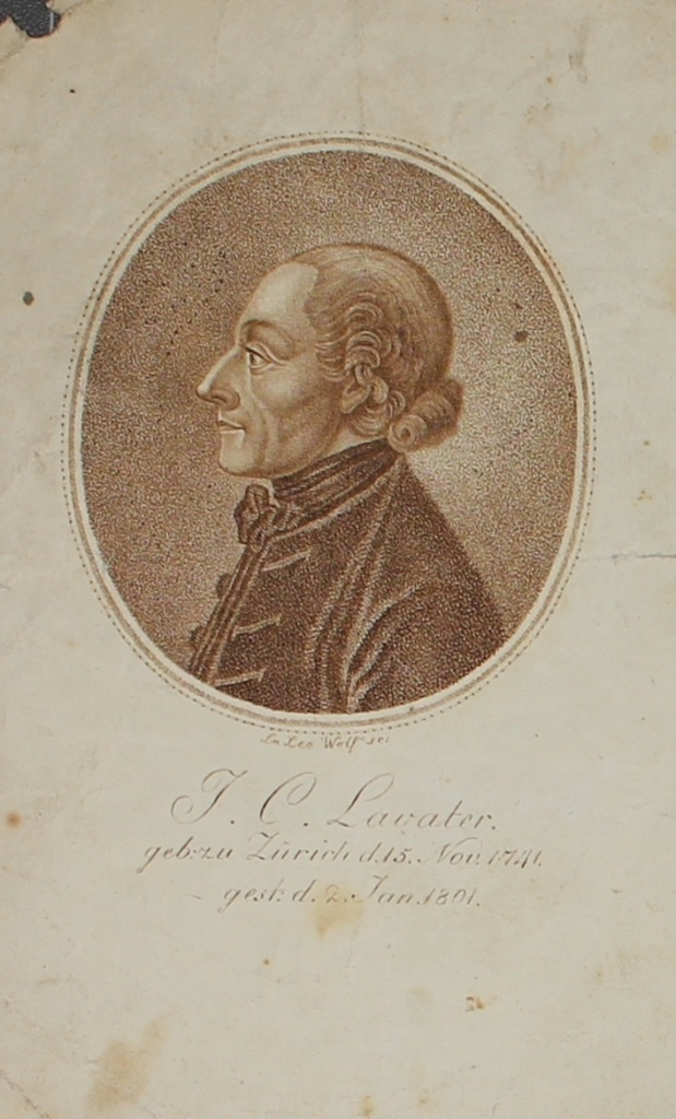 Porträt von Johann Caspar Lavater  (Museum im Schloss Lützen CC BY-NC-SA)