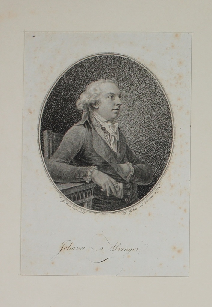 Porträt von Johann von Alxinger  (Museum im Schloss Lützen CC BY-NC-SA)