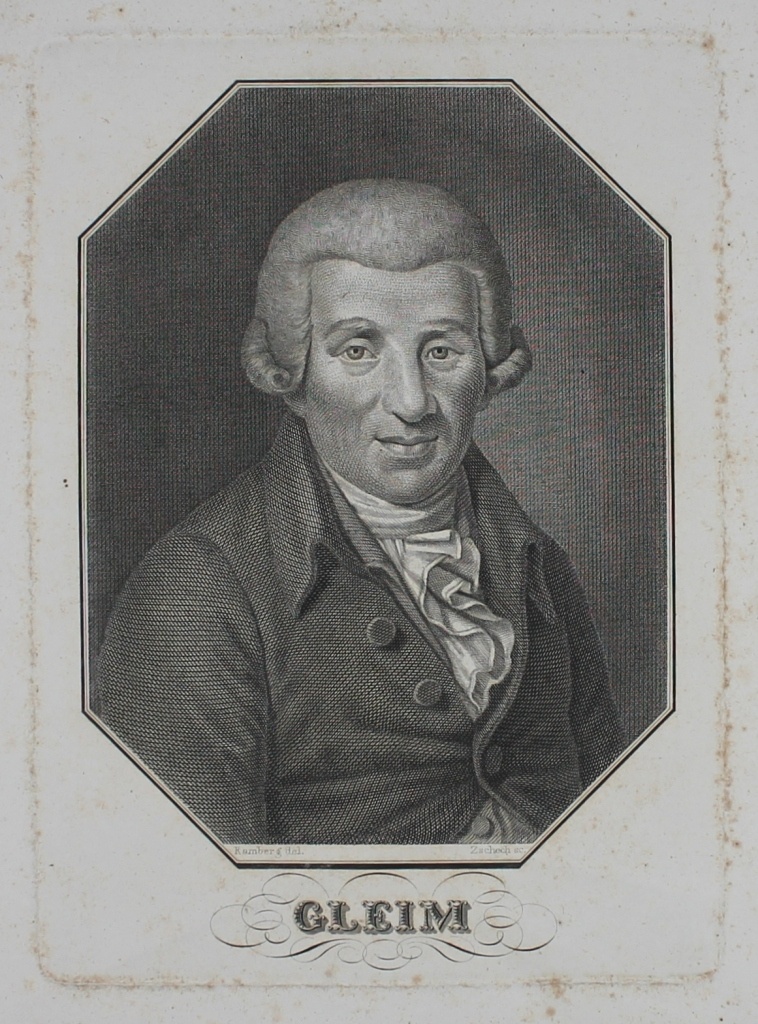 Porträt von Johann Wilhelm Ludwig Gleim  (Museum im Schloss Lützen CC BY-NC-SA)