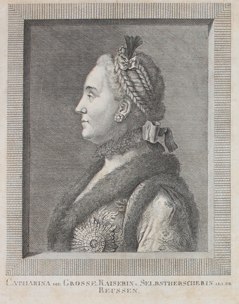 Porträt von Katharina II. von Russland  (Museum im Schloss Lützen CC BY-NC-SA)