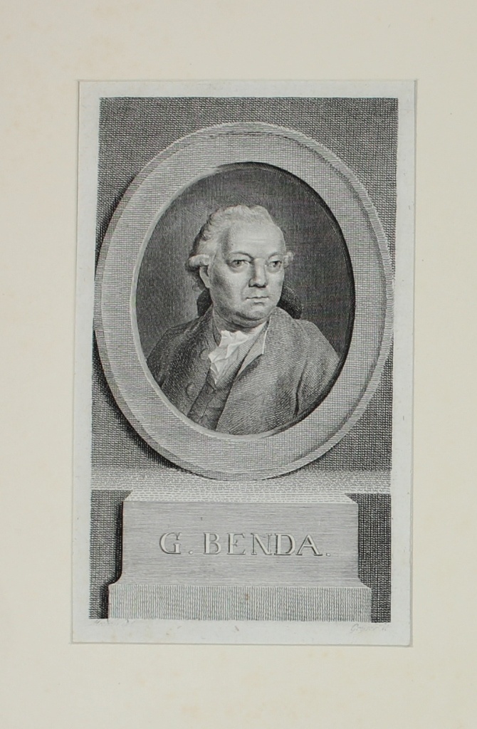 Porträt von Georg Anton Benda  (Museum im Schloss Lützen CC BY-NC-SA)