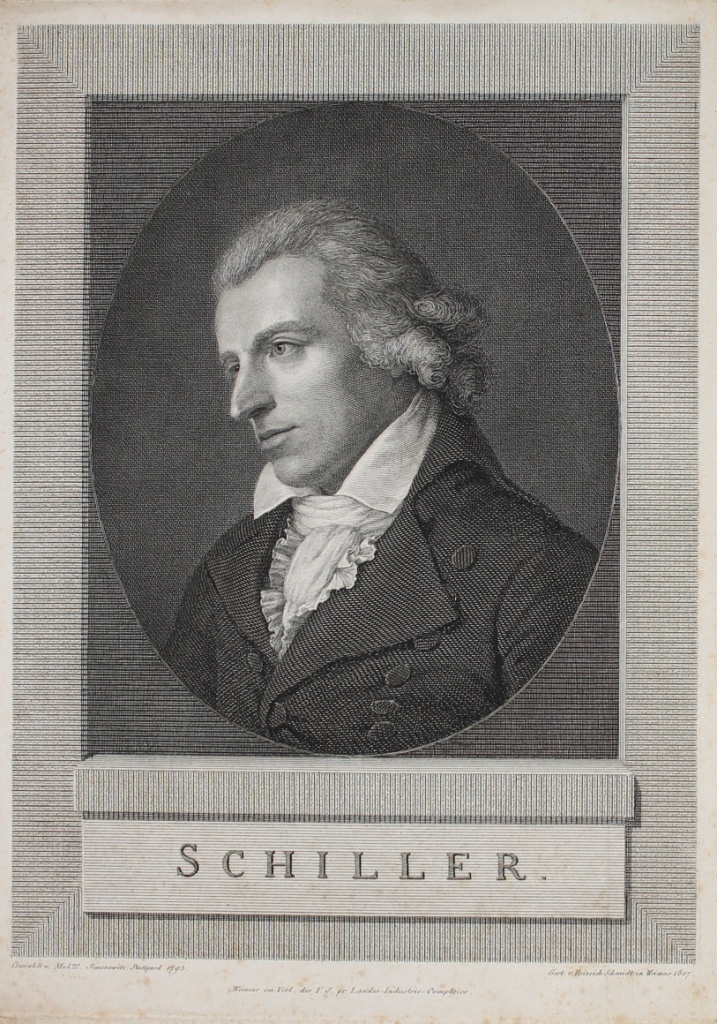 Porträt von Friedrich Schiller (Museum im Schloss Lützen CC BY-NC-SA)