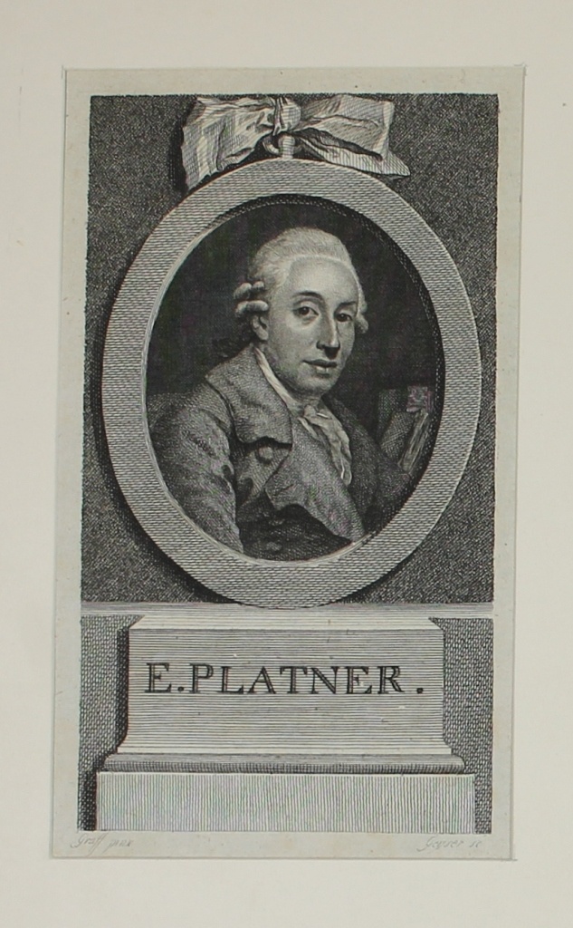 Porträt von Ernst Platner (Museum im Schloss Lützen CC BY-NC-SA)
