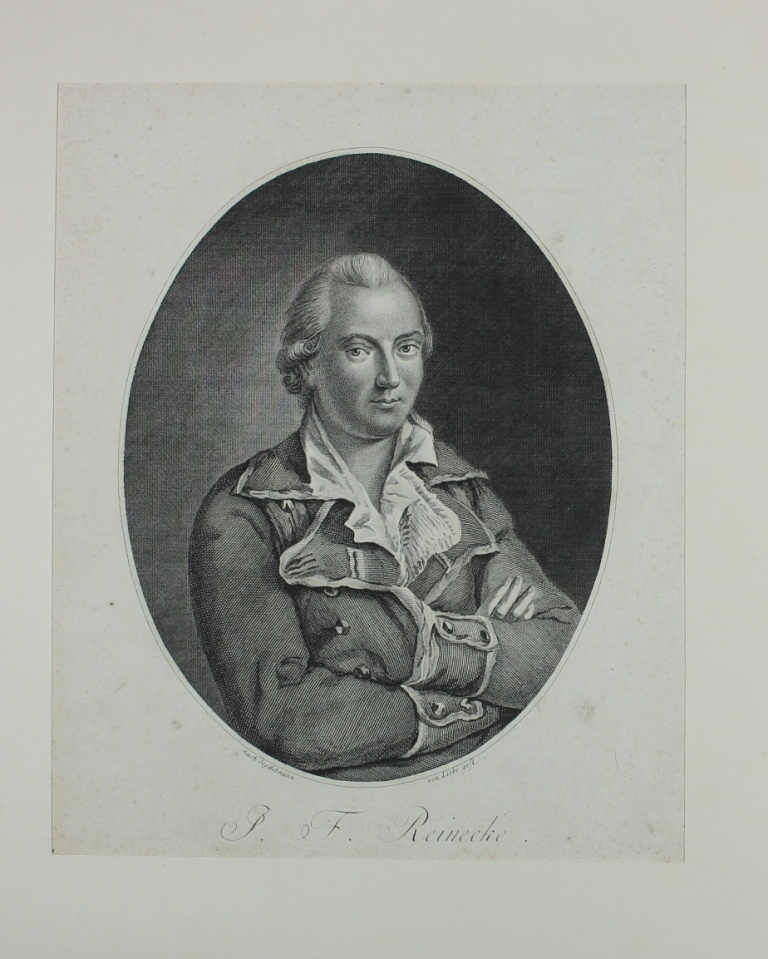 Porträt von Johann Friedrich Reinecke  (Museum im Schloss Lützen CC BY-NC-SA)