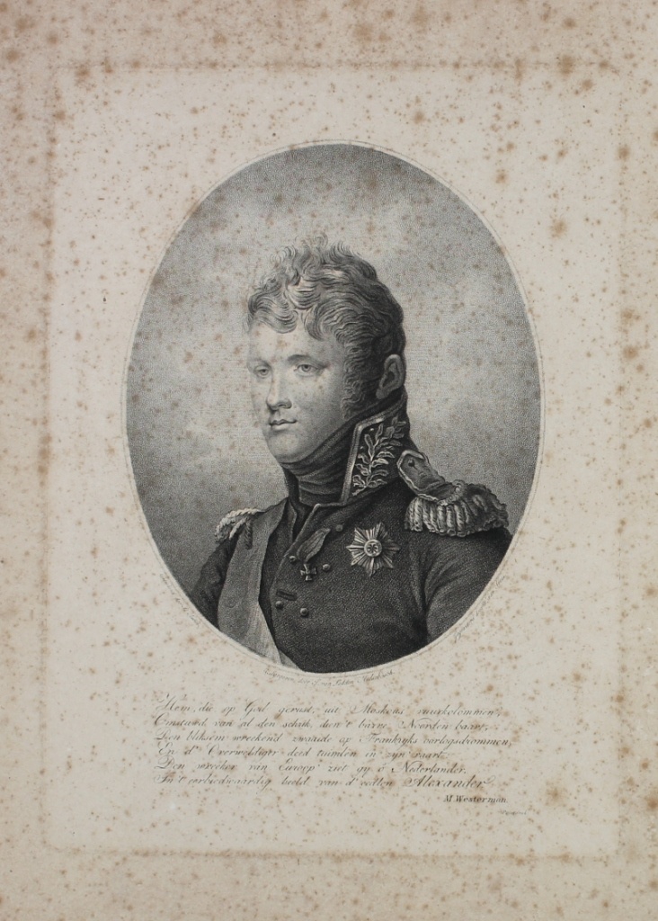 Porträt von Alexander I. von Russland (Museum im Schloss Lützen CC BY-NC-SA)