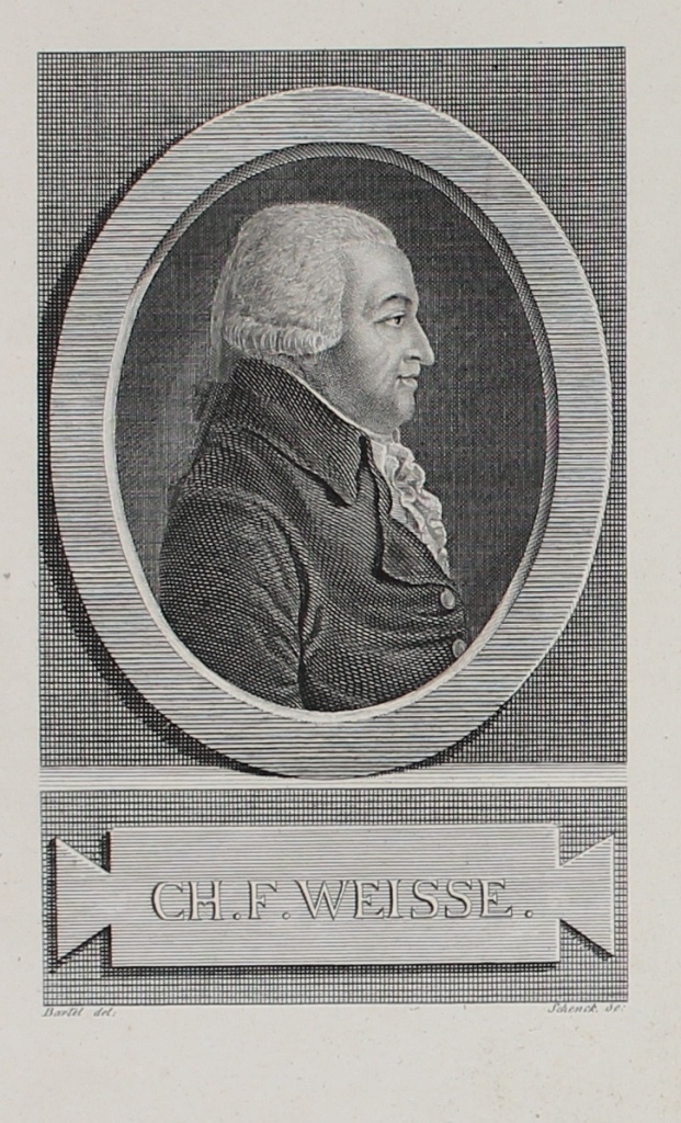 Porträt von Christian Felix Weiße  (Museum im Schloss Lützen CC BY-NC-SA)