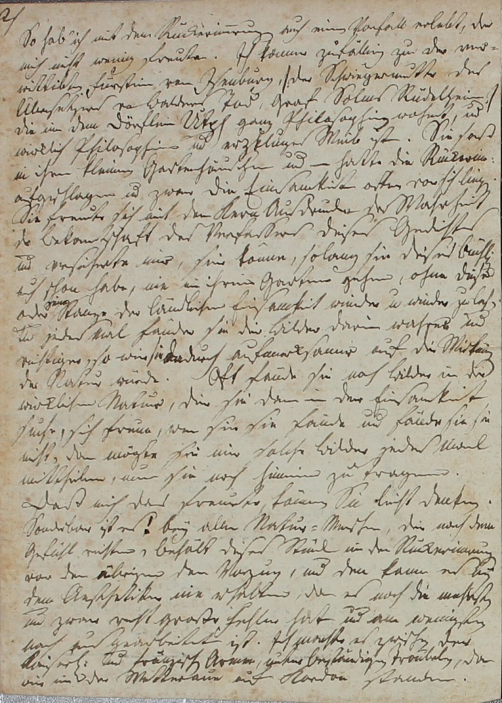 Brief von Münchhausen an Gräter, Undatiert (Museum im Schloss Lützen CC BY-NC-SA)