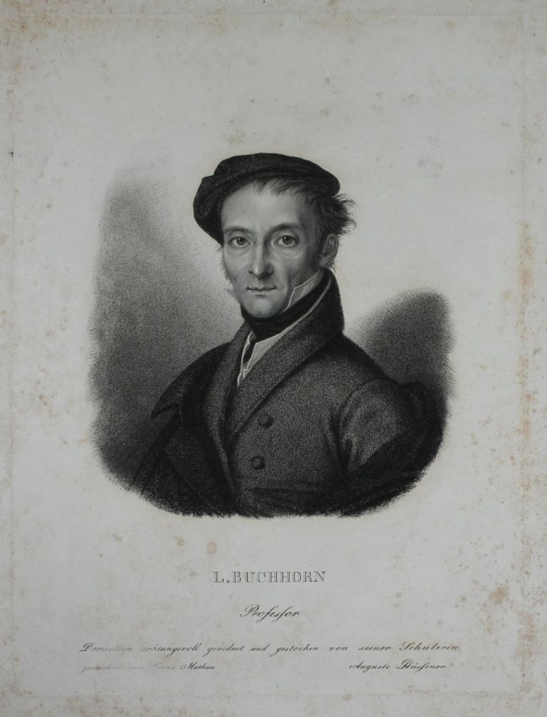Porträt von Ludwig Buchhorn (Museum im Schloss Lützen CC BY-NC-SA)