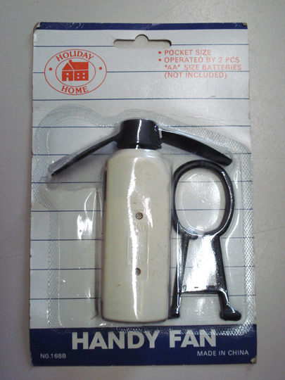 Handventilator (Made in China) (Museum Petersberg CC BY-NC-SA)