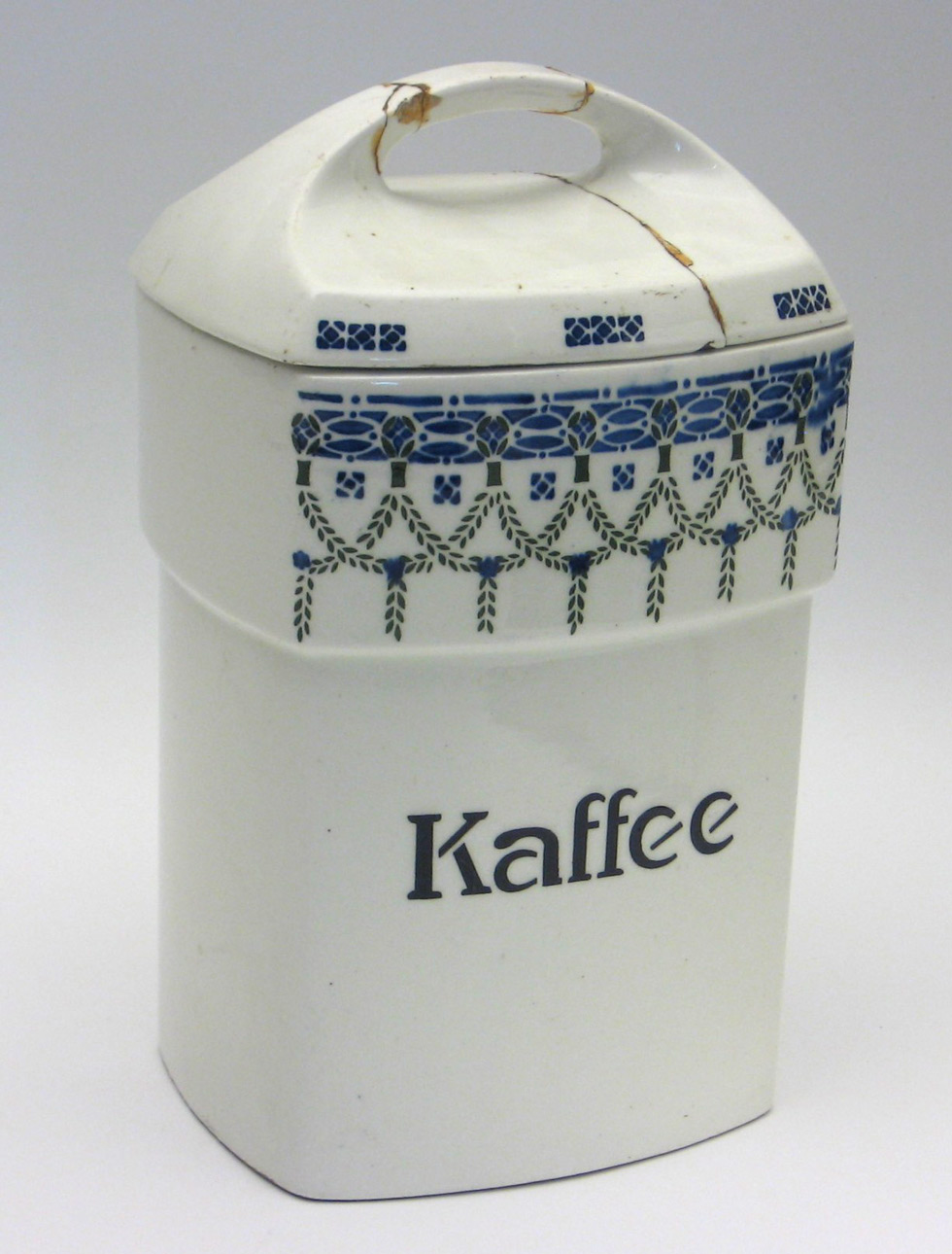 Aufbewahrungsdose für Kaffee (Kreismuseum Bitterfeld CC BY-NC-SA)