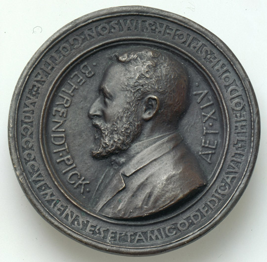 Behrendt Pick (Medaille) (Kulturstiftung Sachsen-Anhalt CC BY-NC-SA)