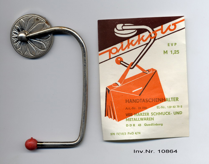 Handtaschenhalter "Pikkoto" (Stadtmuseum Naumburg CC BY-NC-SA)