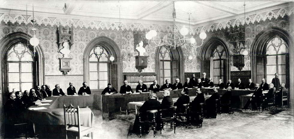 Gemeinderatssitzung in Weimar (Kulturstiftung Sachsen-Anhalt CC BY-NC-SA)