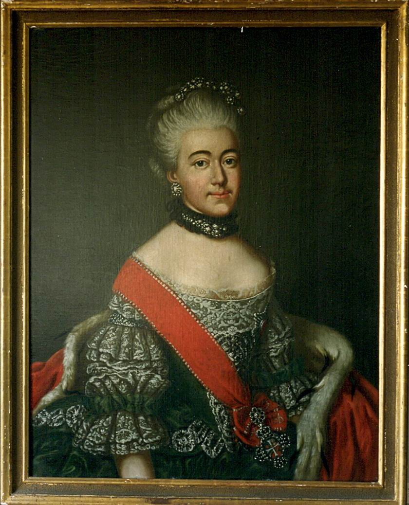 Porträt von Luise Albertine v. Schleswig-Holstein-Plön (Museum Schloss Bernburg CC BY-NC-SA)