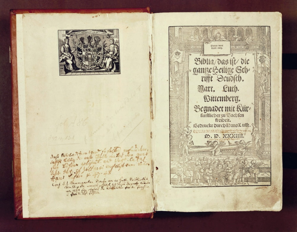Bibel 1534 (Lutherhaus Wittenberg CC BY-NC-SA)