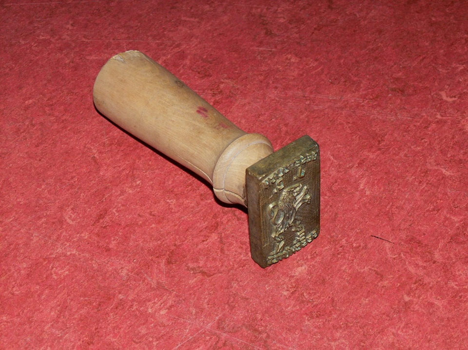 Handstempel (Museumsverband Sachsen-Anhalt CC BY-NC-SA)