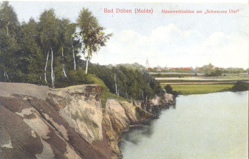 Ansichtskarte Bad Düben (Kreismuseum Bitterfeld CC BY-NC-SA)