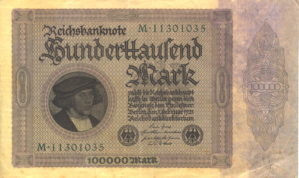 Notgeldschein des Reichsbankdirektorium Berlin (Kreismuseum Bitterfeld CC BY-NC-SA)