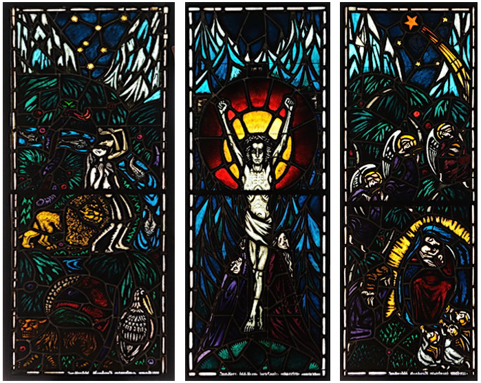 Triptychon "Paradies", "Christi Geburt", "Kreuzigung" (Stadtmuseum Naumburg CC BY-NC-SA)