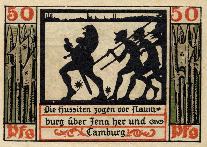 Naumburger Notgeld "Kirschfestserie" (Stadtmuseum Naumburg CC BY-NC-SA)