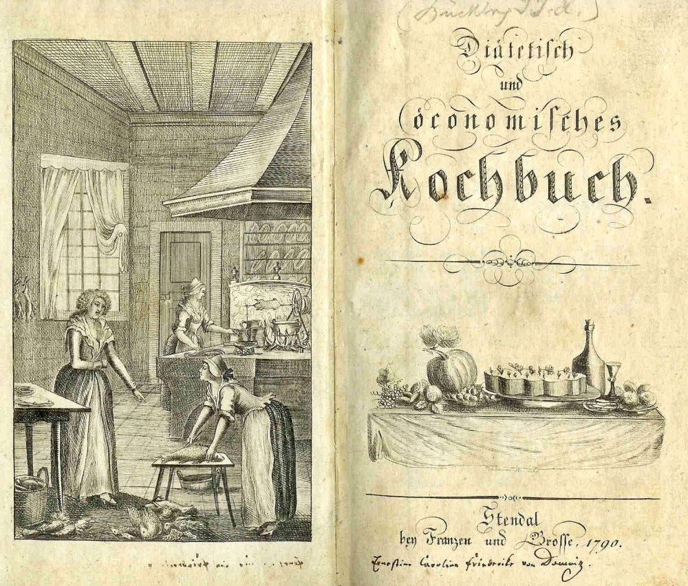 B 10857 Diätetisches Kochbuch 1790 (Johann-Friedrich-Danneil-Museum Salzwedel CC BY-NC-SA)
