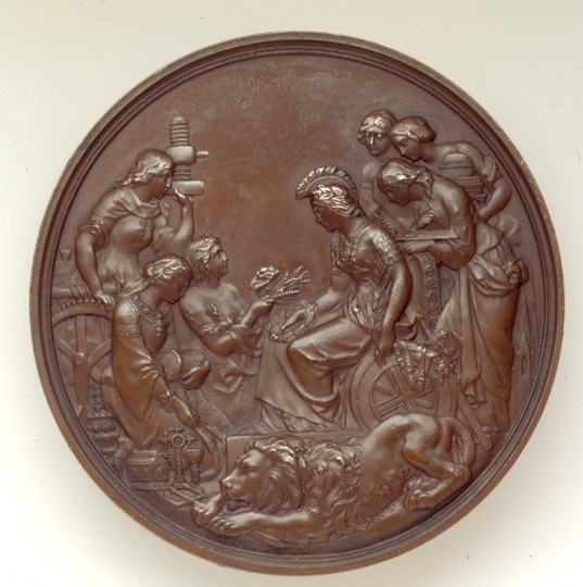 Preismedaille (31. Klasse - Weltausstellung London 1862) (Kulturstiftung Sachsen-Anhalt CC BY-NC-SA)