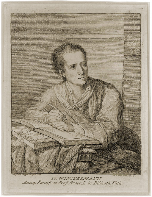 Johann Joachim Winckelmann (nach einer Radierung von Angelika Kaufmann) (Winckelmann-Museum Stendal CC BY-NC-SA)