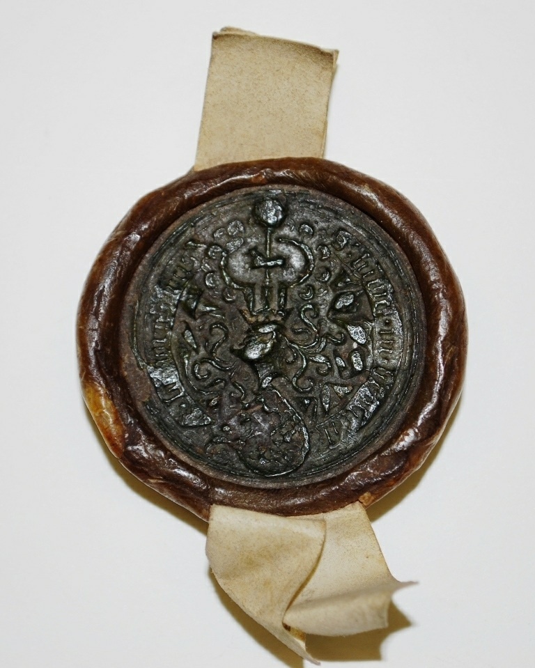 Siegel mit Helmwappen (Kulturhistorisches Museum Schloss Merseburg CC BY-NC-SA)
