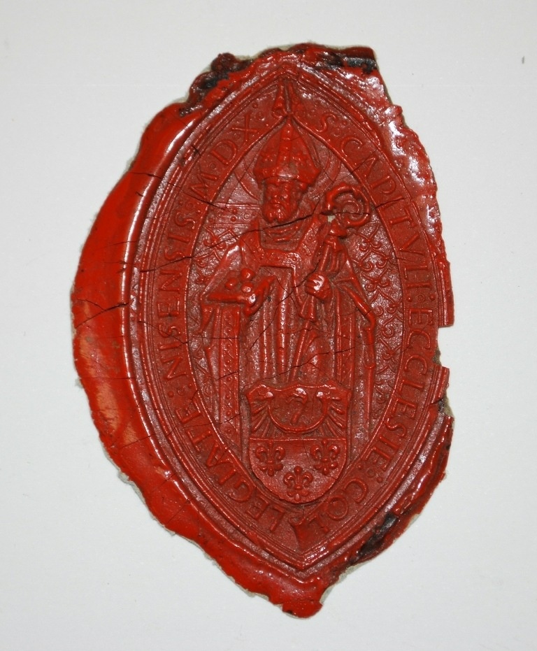 Siegel des Kapitels und der Kirche zu Neisse (Kulturhistorisches Museum Schloss Merseburg CC BY-NC-SA)