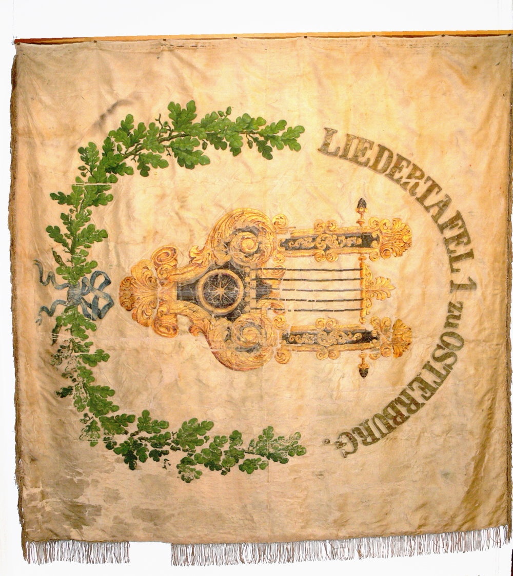 Fahne Liedertafel av. (Museumsverband Sachsen-Anhalt CC BY-NC-SA)